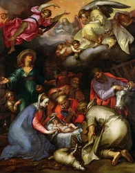 Anbetung der Hirten, 1612
